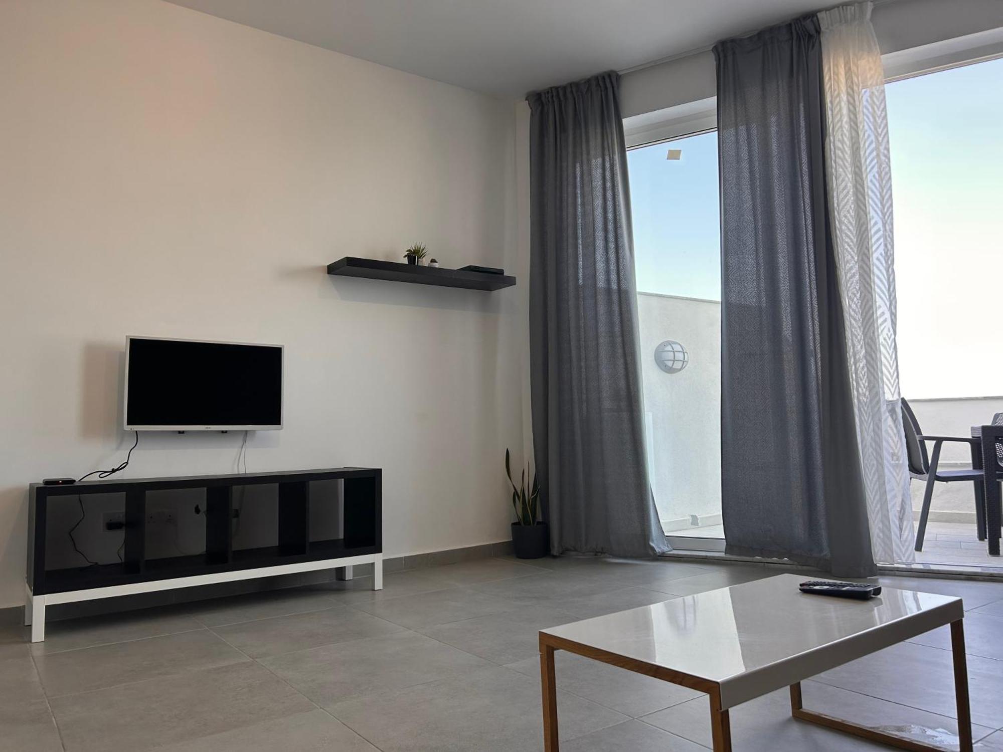 セント・ポールズ・ベイQawra Penthouse 4Person Ac+Wifiアパートメント エクステリア 写真