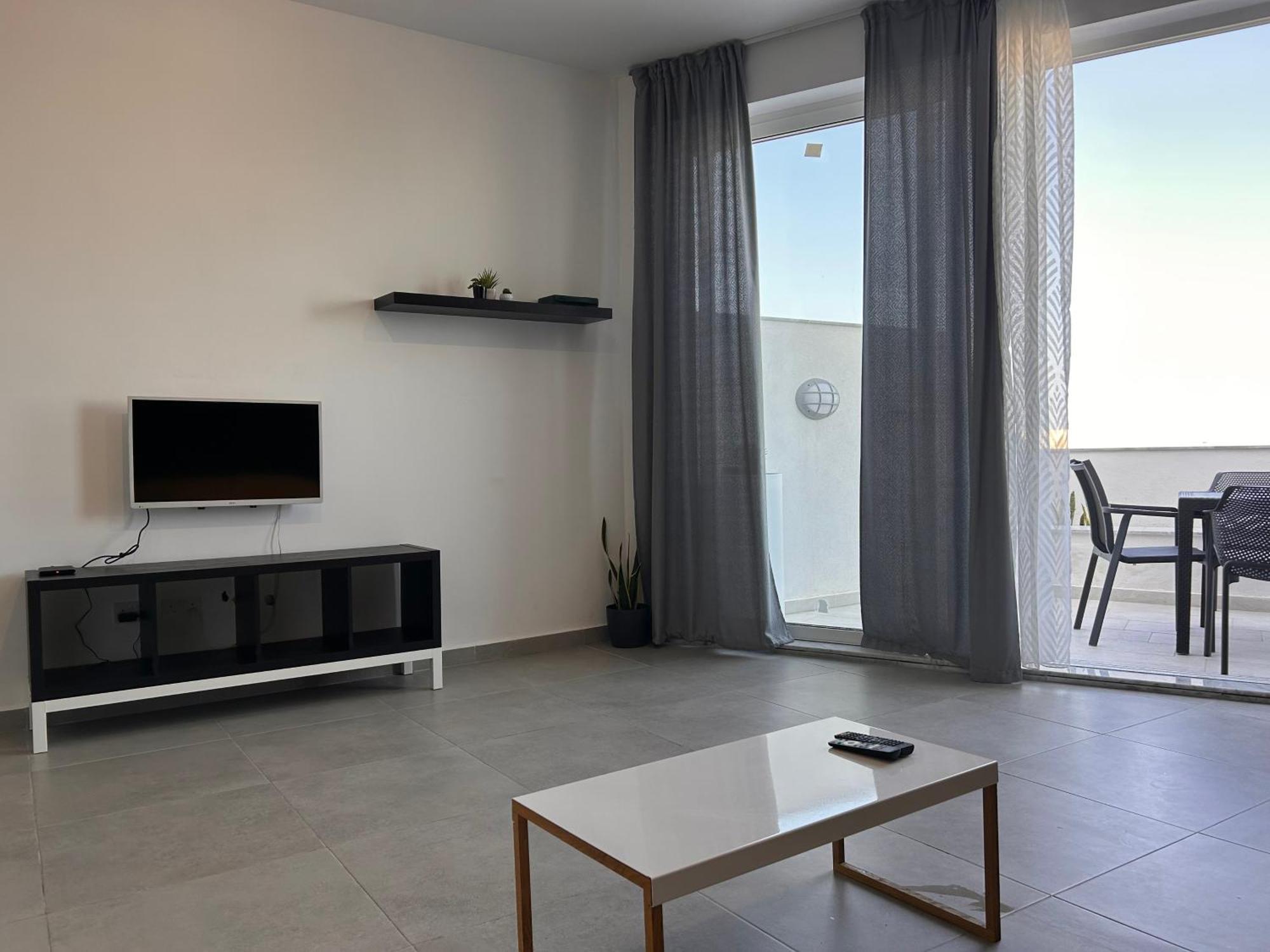 セント・ポールズ・ベイQawra Penthouse 4Person Ac+Wifiアパートメント エクステリア 写真